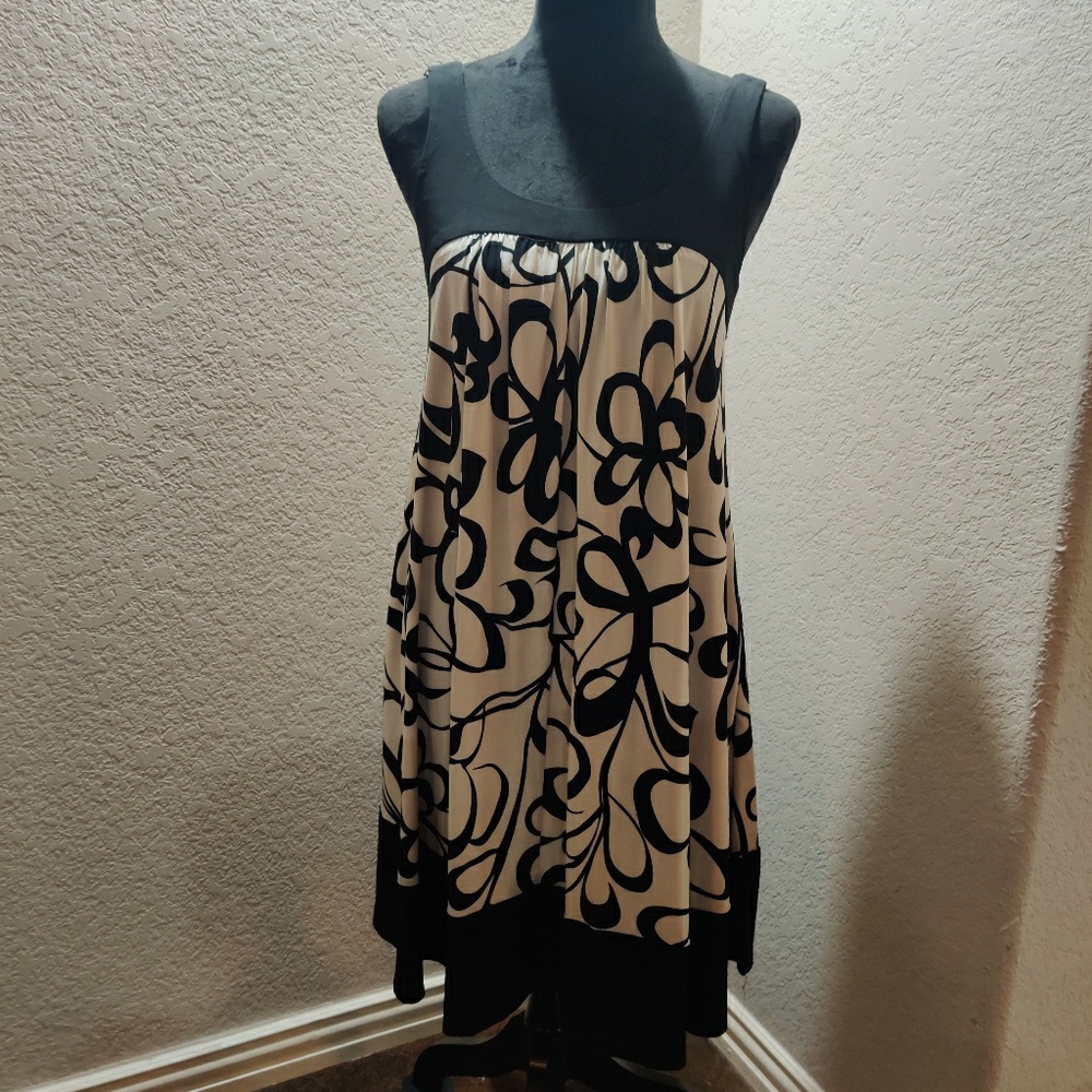 Black and White Dress